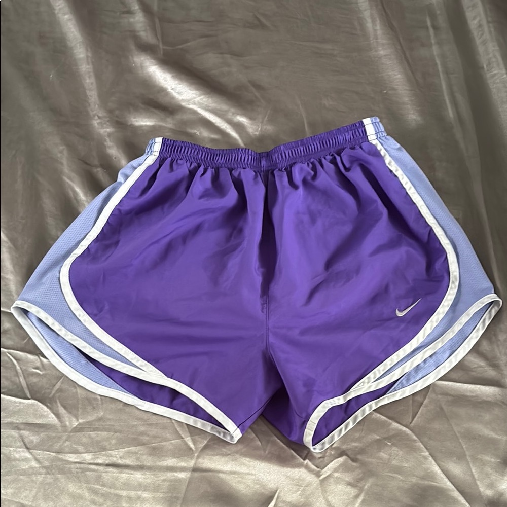 Nike Purple Athletic Shorts Dri-FIT Style